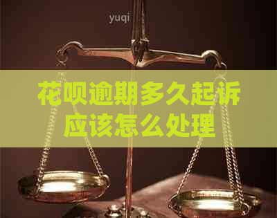 白条逾期多久起诉应该怎么处理