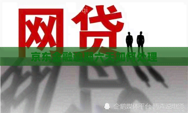 京东金融逾期六天如何处理