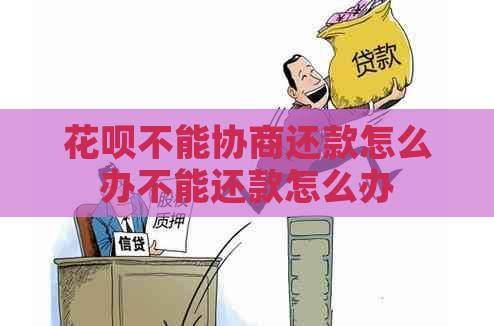 白条不能协商还款怎么办不能还款怎么办