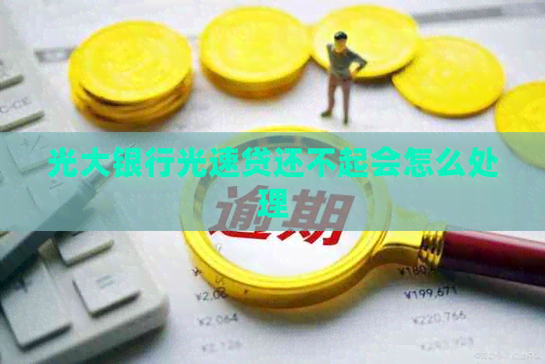 光大银行光速贷还不起会怎么处理