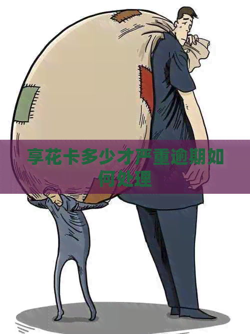 享花卡多少才严重逾期如何处理