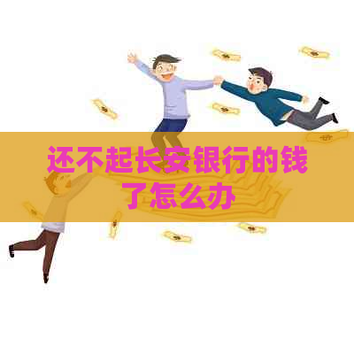 还不起长安银行的钱了怎么办