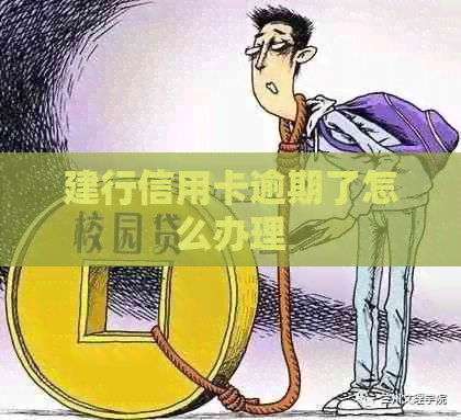 建行信用卡逾期了怎么办理