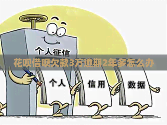 白条信用卡欠款3万逾期2年多怎么办