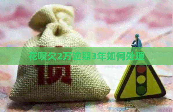 白条欠2万逾期3年如何处理