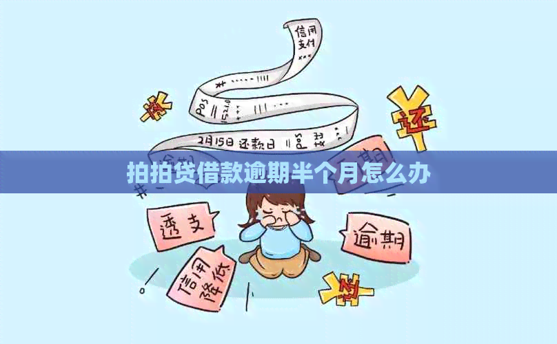借款逾期半个月怎么办