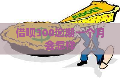 信用卡300逾期一个月会怎样