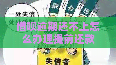 信用卡逾期还不上怎么办理提前还款