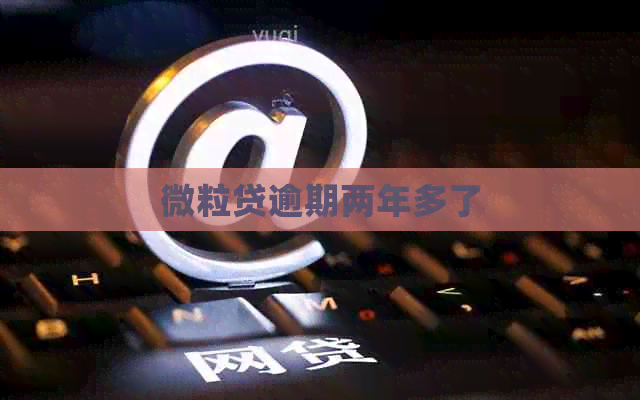 微粒贷逾期两年多了