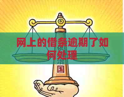 网上的借条逾期了如何处理