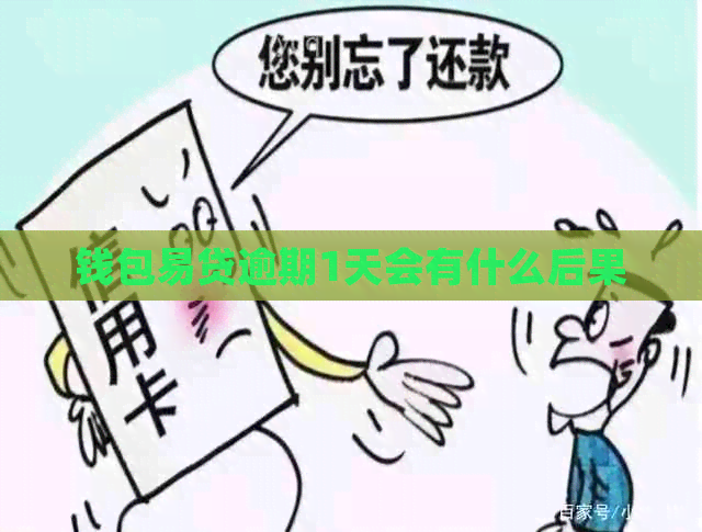 钱包易贷逾期1天会有什么后果
