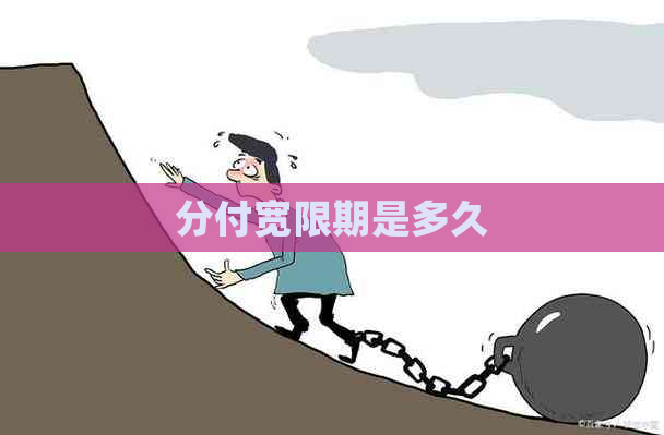 分付宽限期是多久