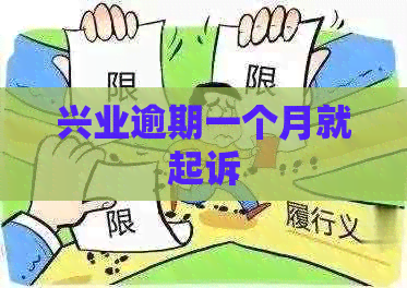 兴业逾期一个月就起诉
