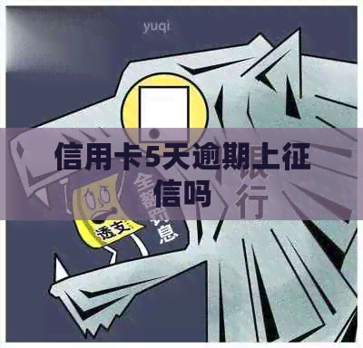 信用卡5天逾期上吗