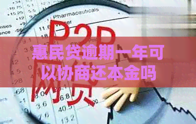 惠民贷逾期一年可以协商还本金吗
