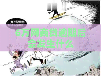 6万白条贷逾期后会发生什么