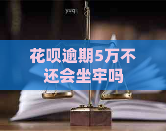 白条逾期5万不还会坐牢吗