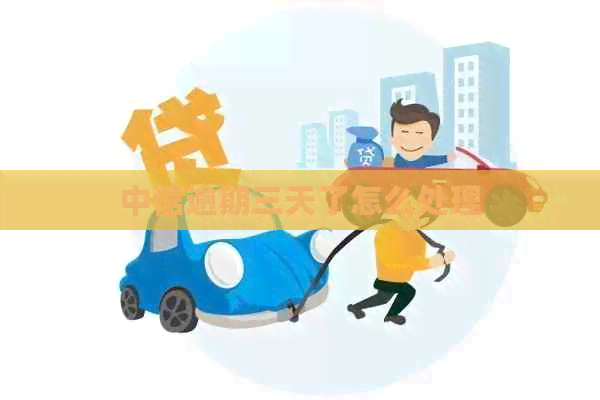 中信逾期三天了怎么处理