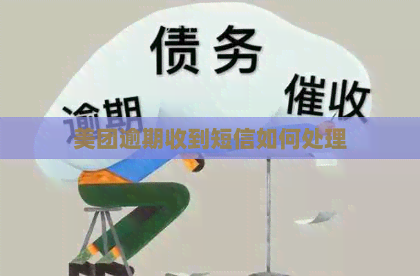 美团逾期收到短信如何处理