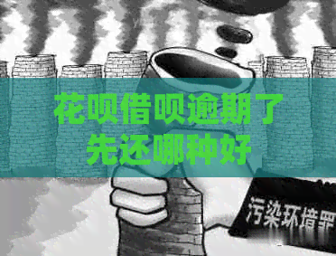 白条信用卡逾期了先还哪种好