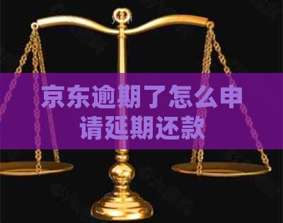 京东逾期了怎么申请延期还款