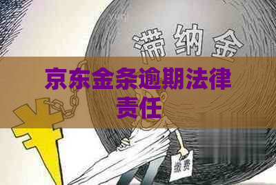 京东金条逾期法律责任