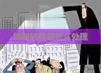 逾期还款后怎么处理