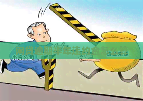 网贷逾期半年违约金怎么算