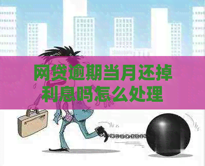网贷逾期当月还掉利息吗怎么处理