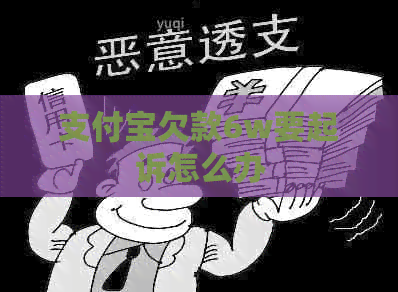 信用卡欠款6w要起诉怎么办