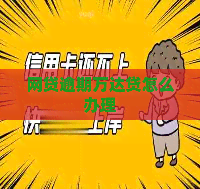 网贷逾期万达贷怎么办理