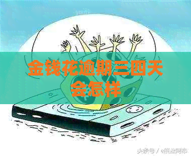 金钱花逾期三四天会怎样