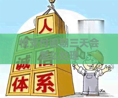 悦支付逾期三天会怎么处理