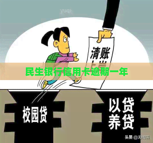 民生银行信用卡逾期一年