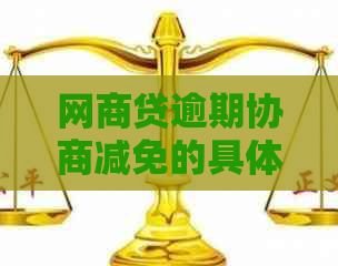 白条贷逾期协商减免的具体流程及注意事项
