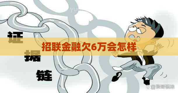 招联金融欠6万会怎样