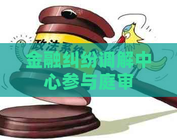 金融纠纷调解中心参与庭审