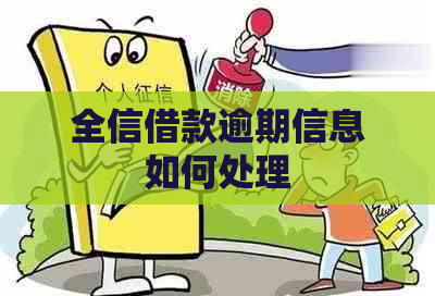 全信借款逾期信息如何处理