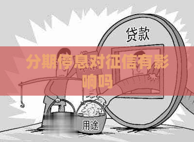 分期停息对有影响吗