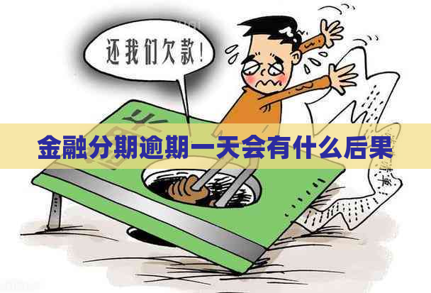 金融分期逾期一天会有什么后果