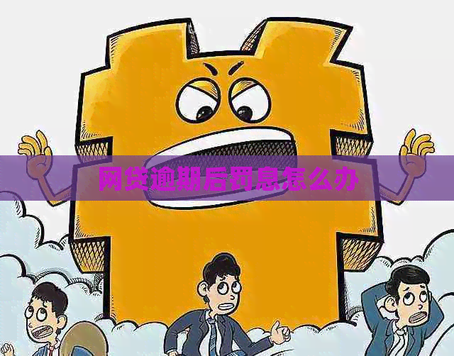 网贷逾期后罚息怎么办