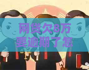 网贷欠8万要逾期了怎么办