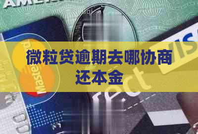 微粒贷逾期去哪协商还本金
