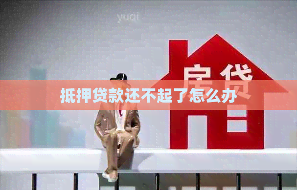 抵押贷款还不起了怎么办