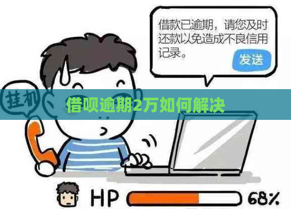 信用卡逾期2万如何解决