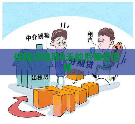 微粒贷逾期9天的后果会怎样