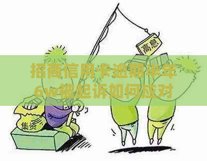 招商信用卡逾期半年6w被起诉如何应对