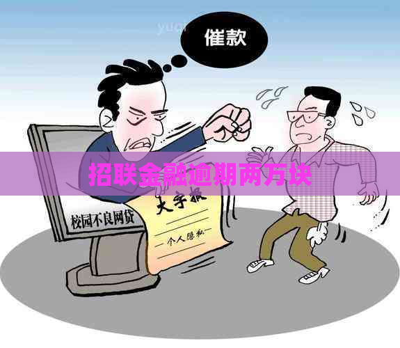 招联金融逾期两万块