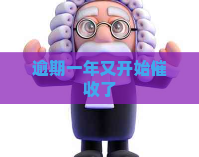 逾期一年又开始了
