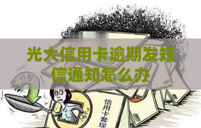 光大信用卡逾期发短信通知怎么办
